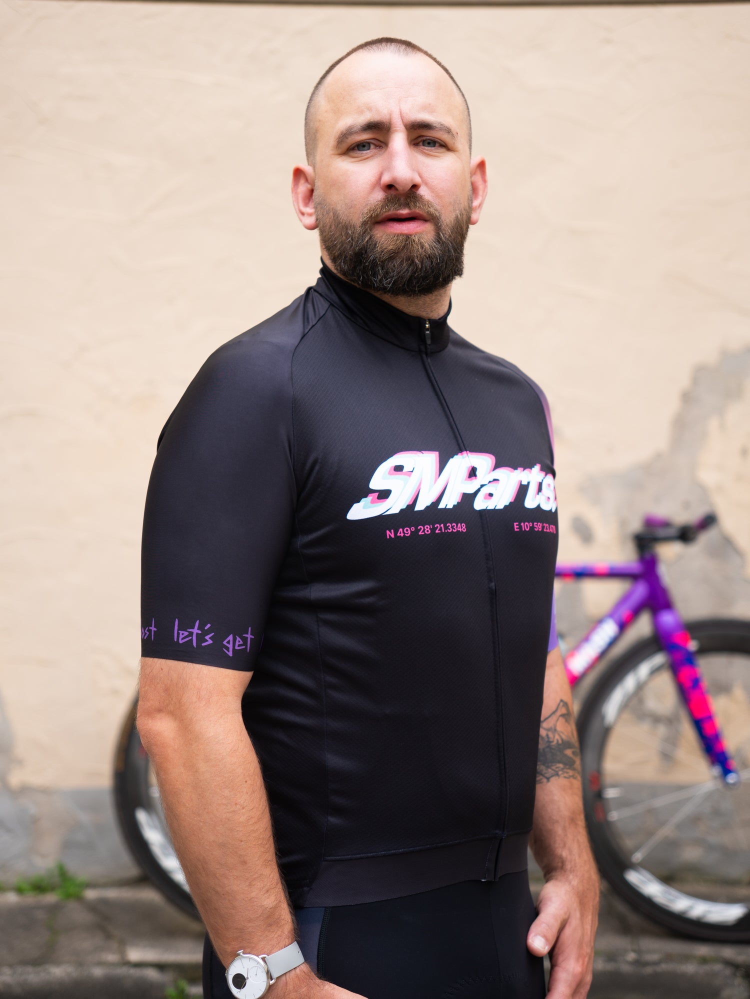 SM-Parts Performance Kurzarm Trikot "LINES"