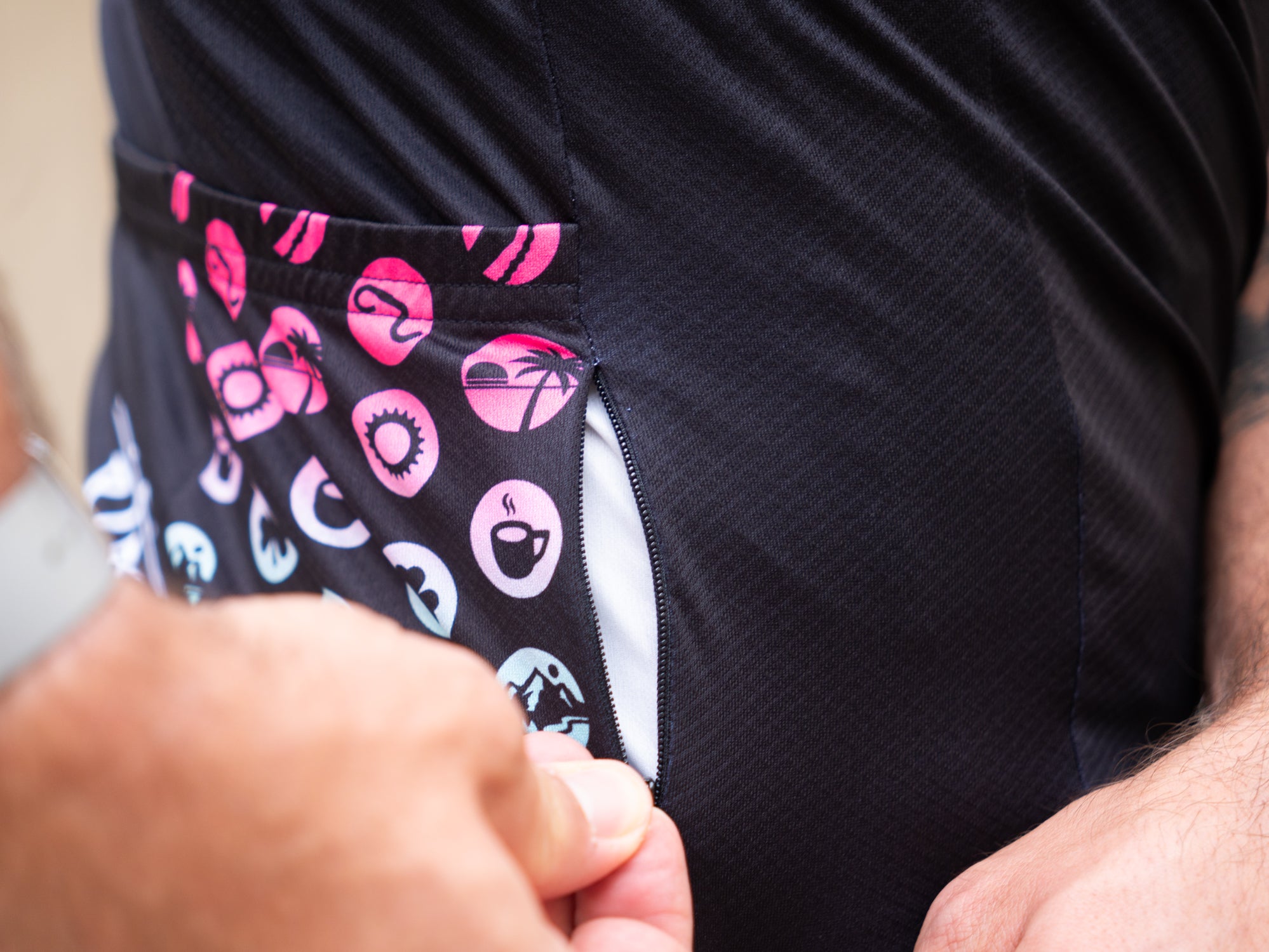 SM-Parts Performance Kurzarm Trikot "LINES"