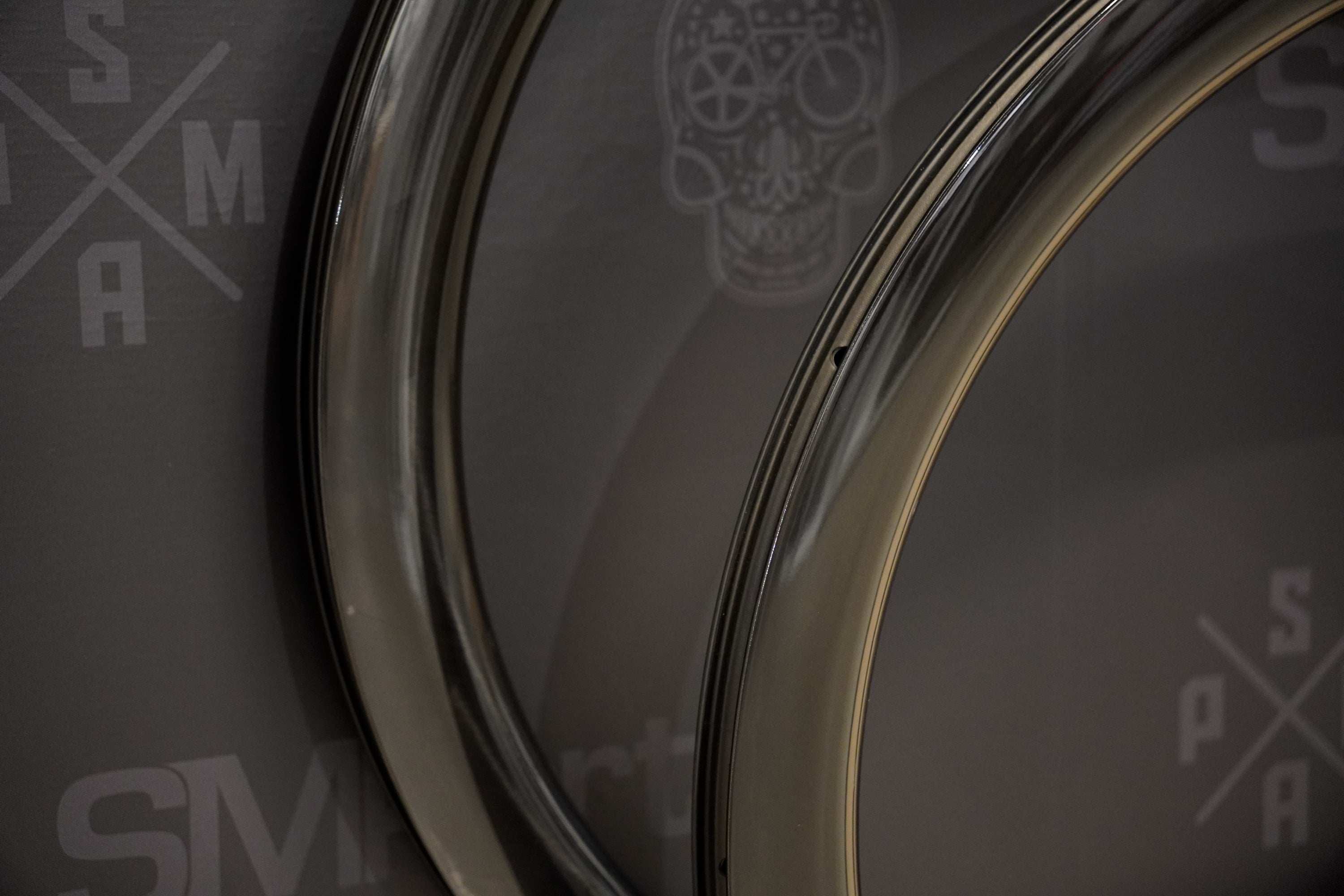 SMParts. Force 50, T700 Clincher Carbon Rim, 700c 28", TLR - UD Matt