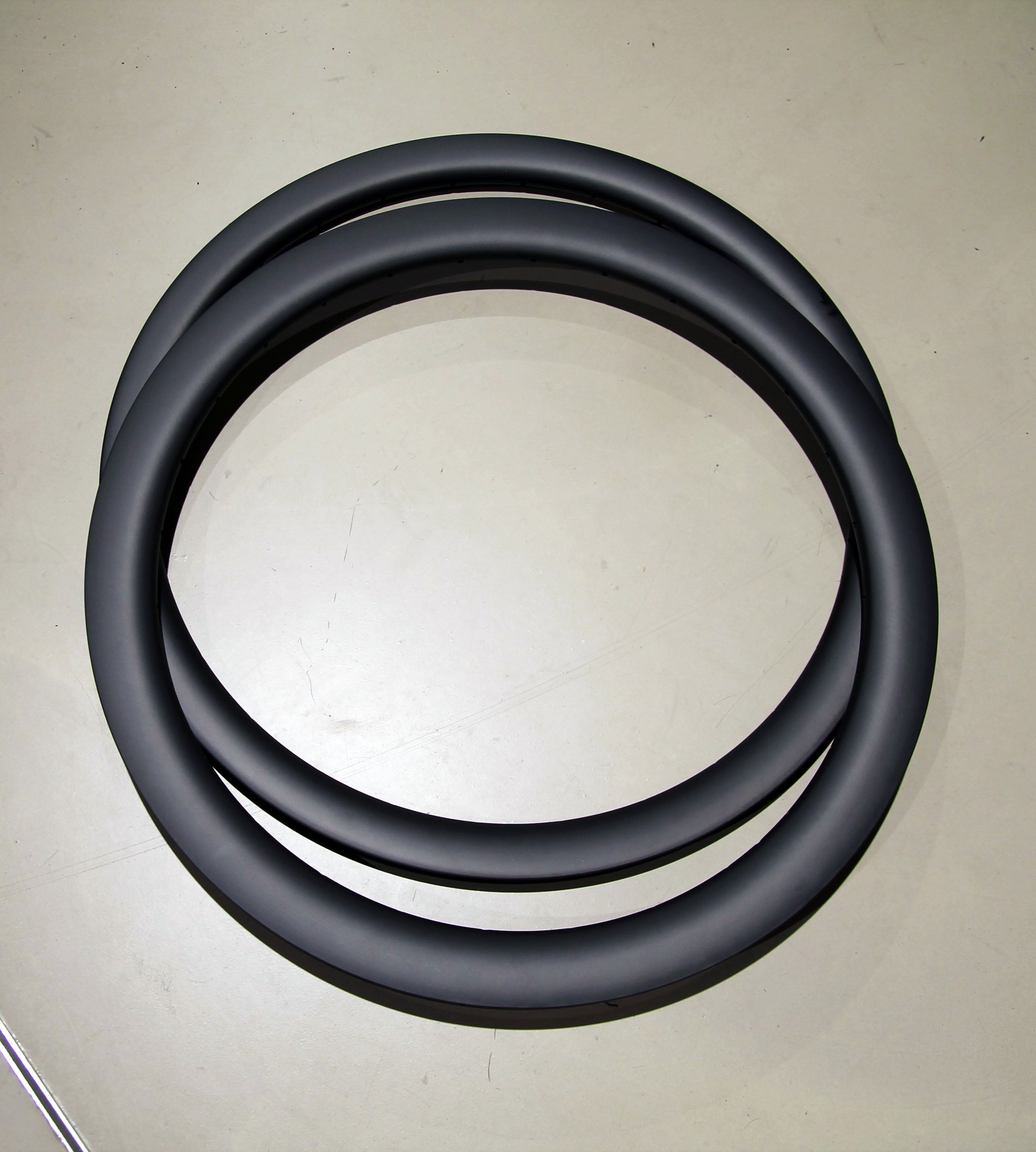 SMParts. Force 43, T700 Clincher Carbon Rim, 700c 28", TLR - UD Matt