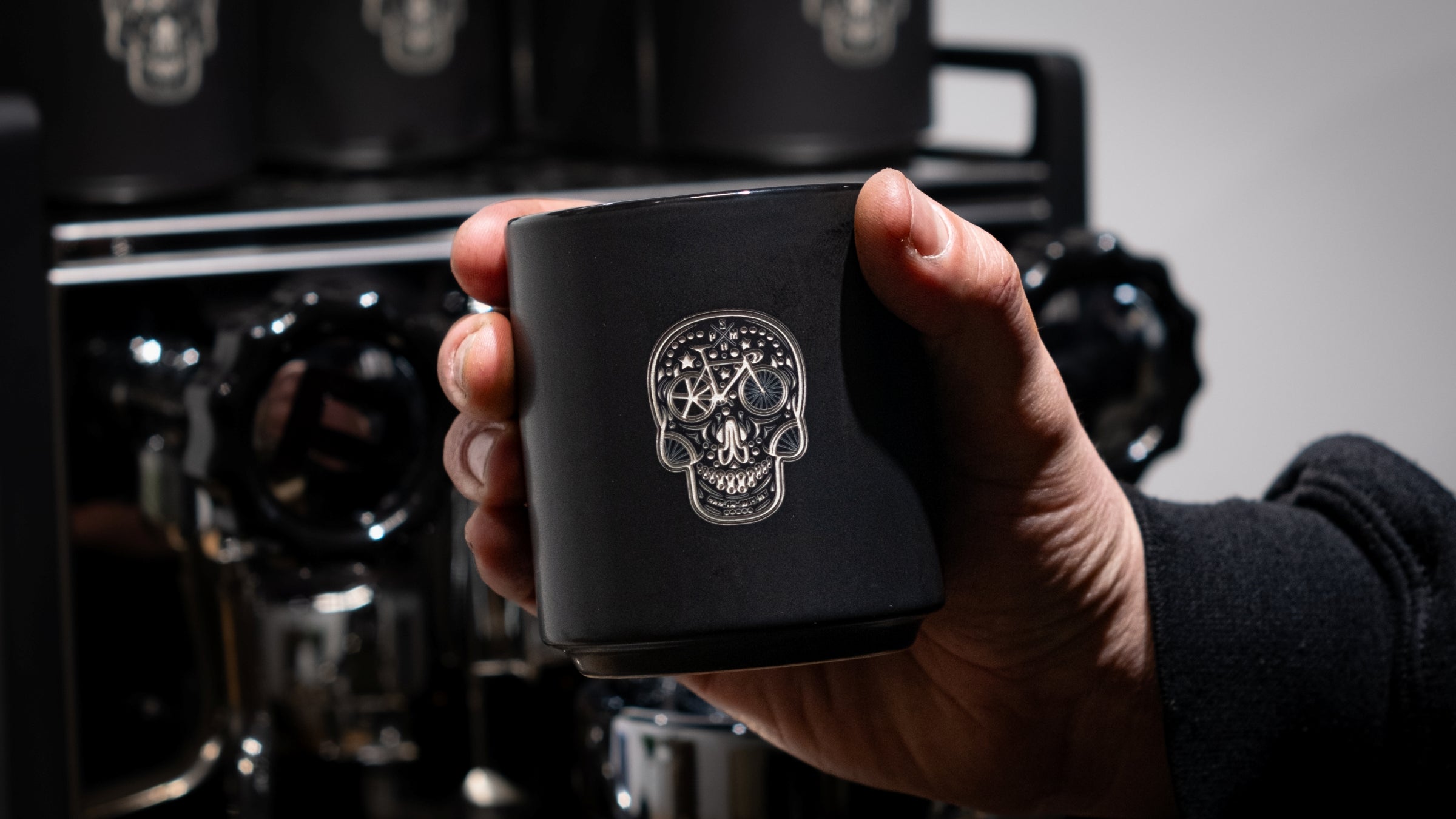 SMParts. #BLACKMUG Coffee Mug - Schwarz