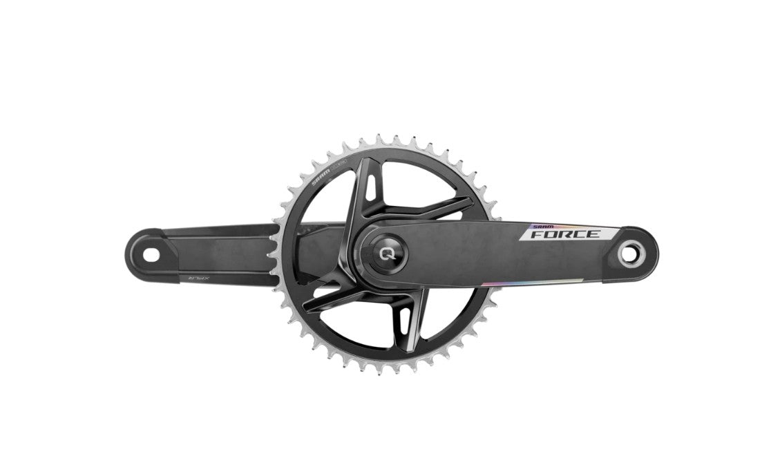 SRAM FORCE AXS crankset, 175mm - 46 teeth DUB Black