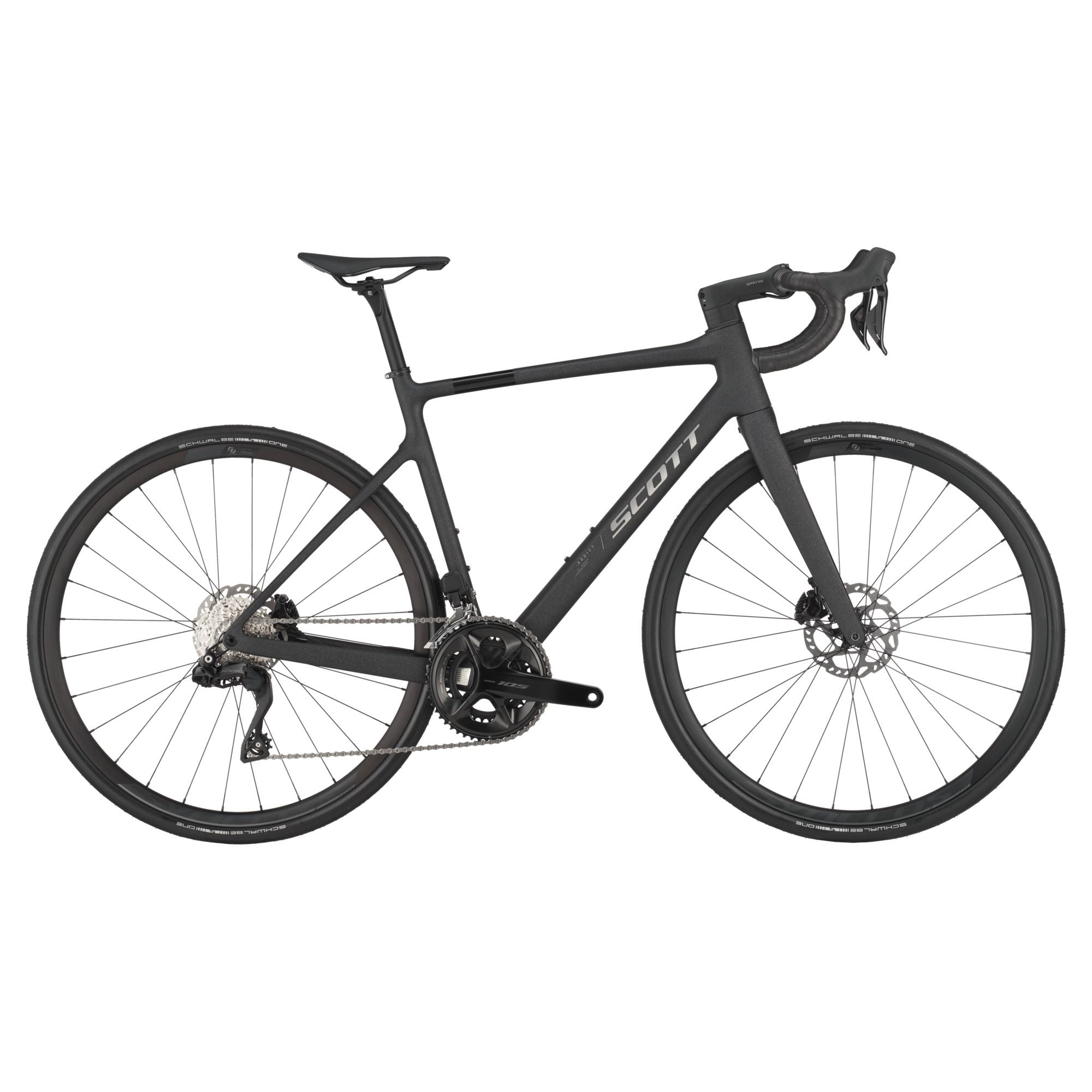 Scott ADDICT 40 Rennrad Shimano 105 Di2 2x12, Champion Black