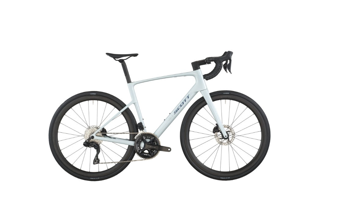 Scott ADDICT 30 Rennrad Shimano 105 Di2 2x12 - Cumulus White