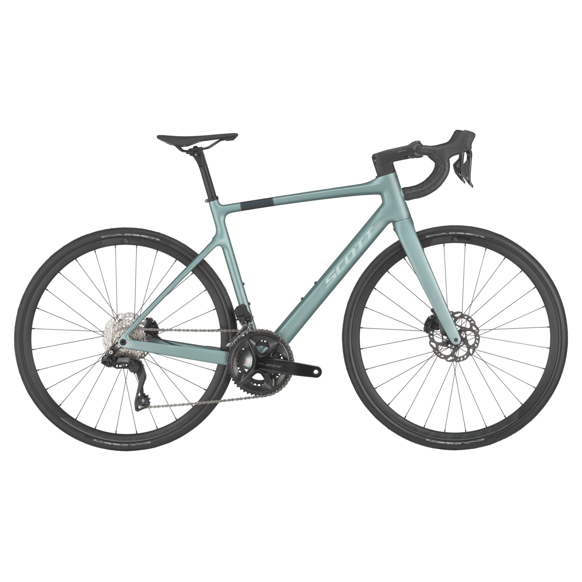 Scott ADDICT 40 Rennrad Shimano 105 Di2 2x12 - Iceberg Green