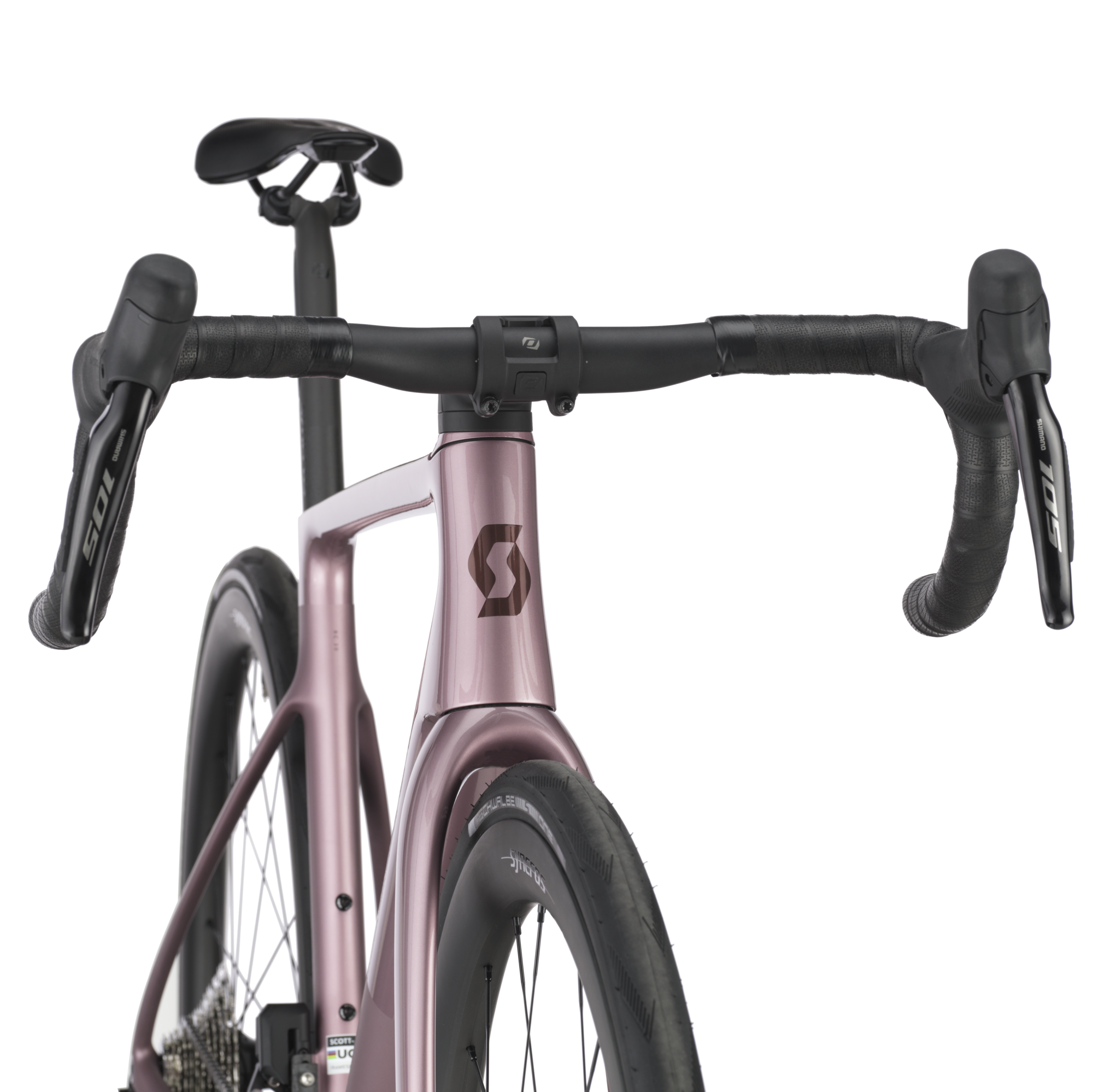 Scott Addict RC 30 (2025) Rennrad, Shimano 105 Di2 2x12 - Ash Pink