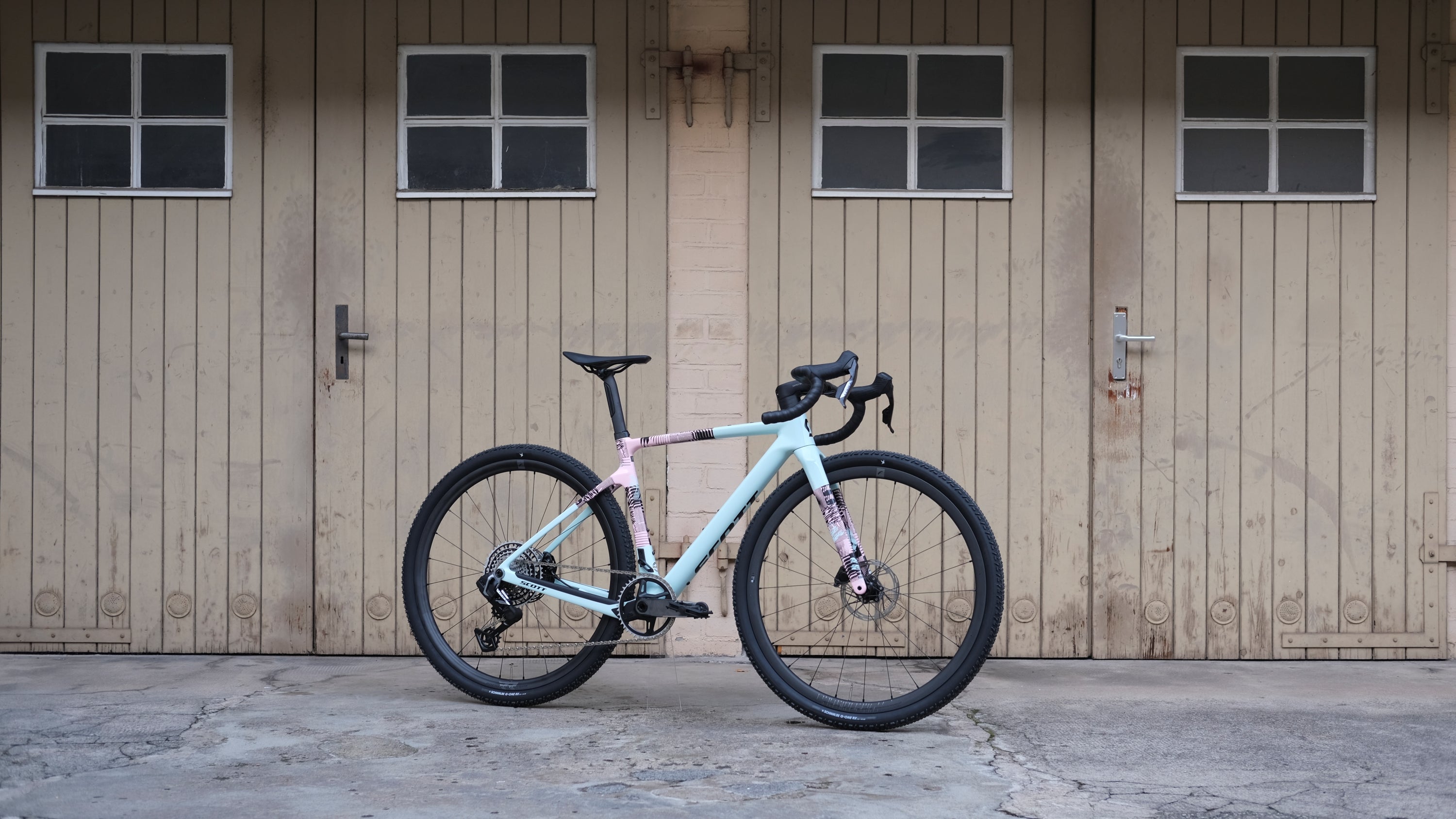 Scott Addict Gravel 10, SRAM FORCE AXS - Gelato blue / Gelato pink