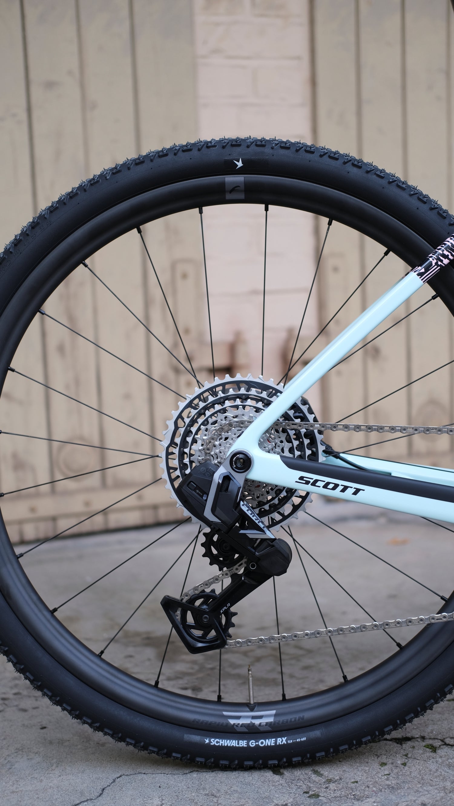 Scott Addict Gravel 10, SRAM FORCE AXS - Gelato blue / Gelato pink