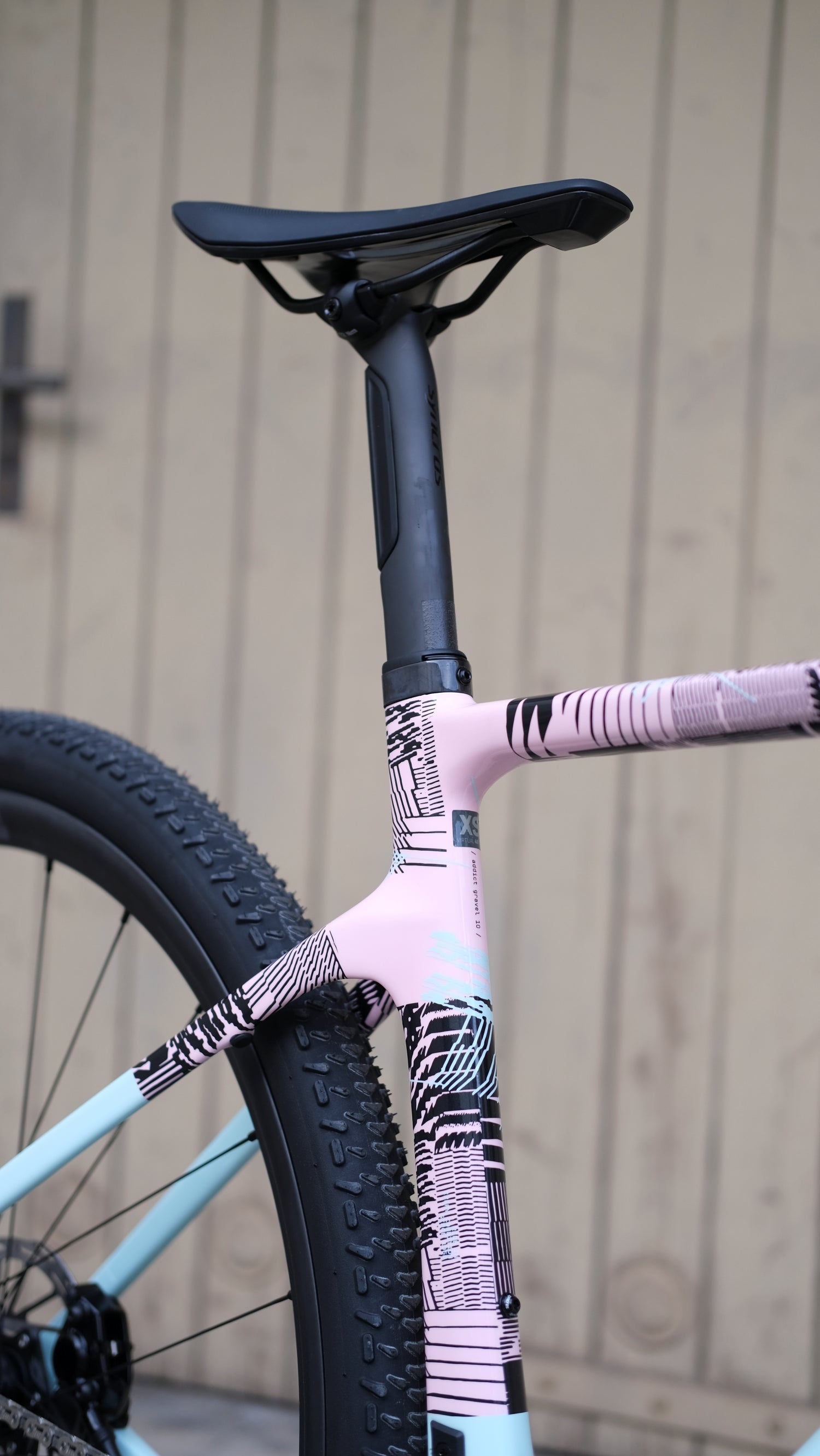 Scott Addict Gravel 10, SRAM FORCE AXS - Gelato blue / Gelato pink