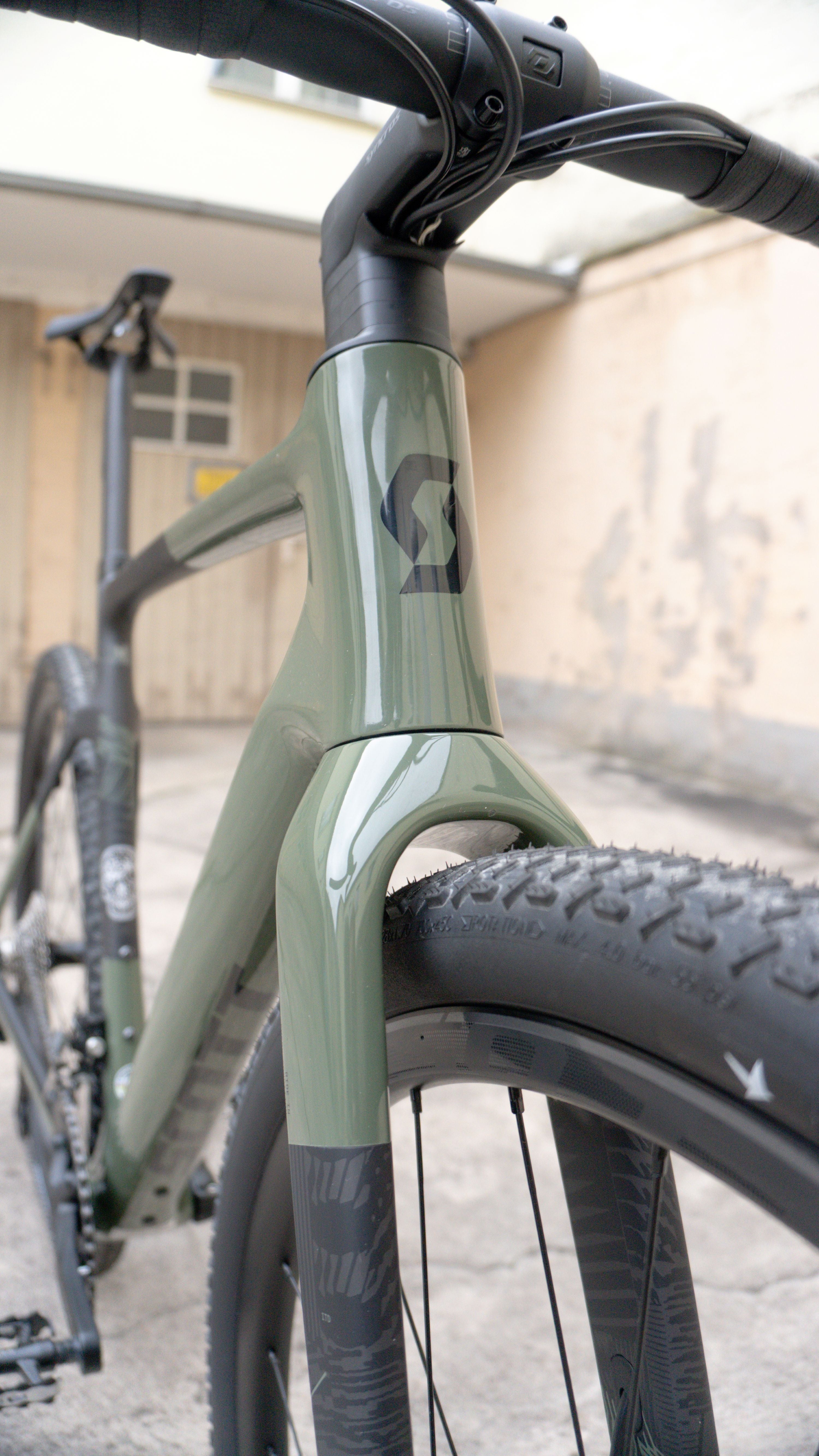 Scott Addict Gravel 40 - Wenge Green