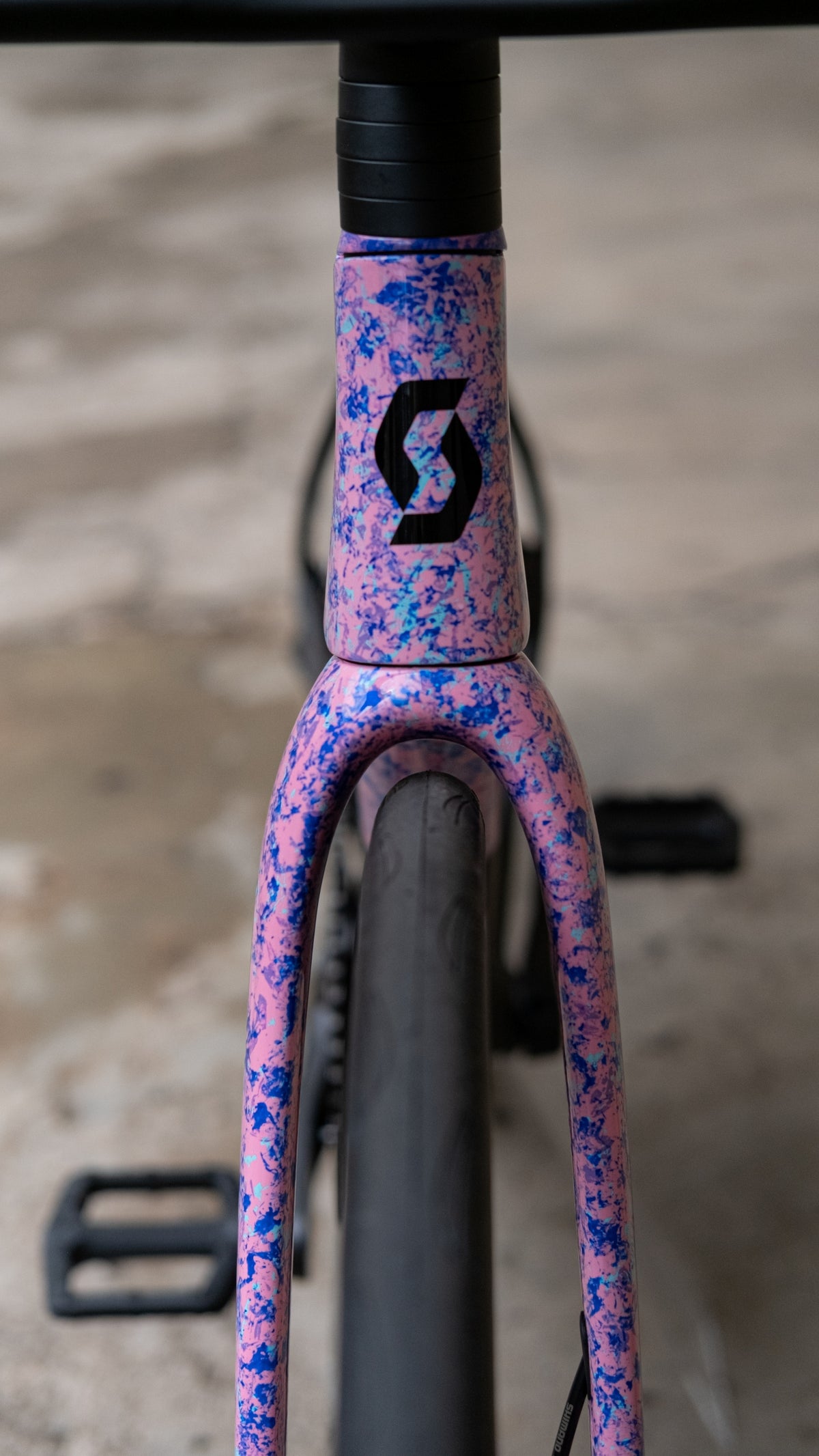 Scott Addict RC 10 - Flourish Blue / Carbon Black