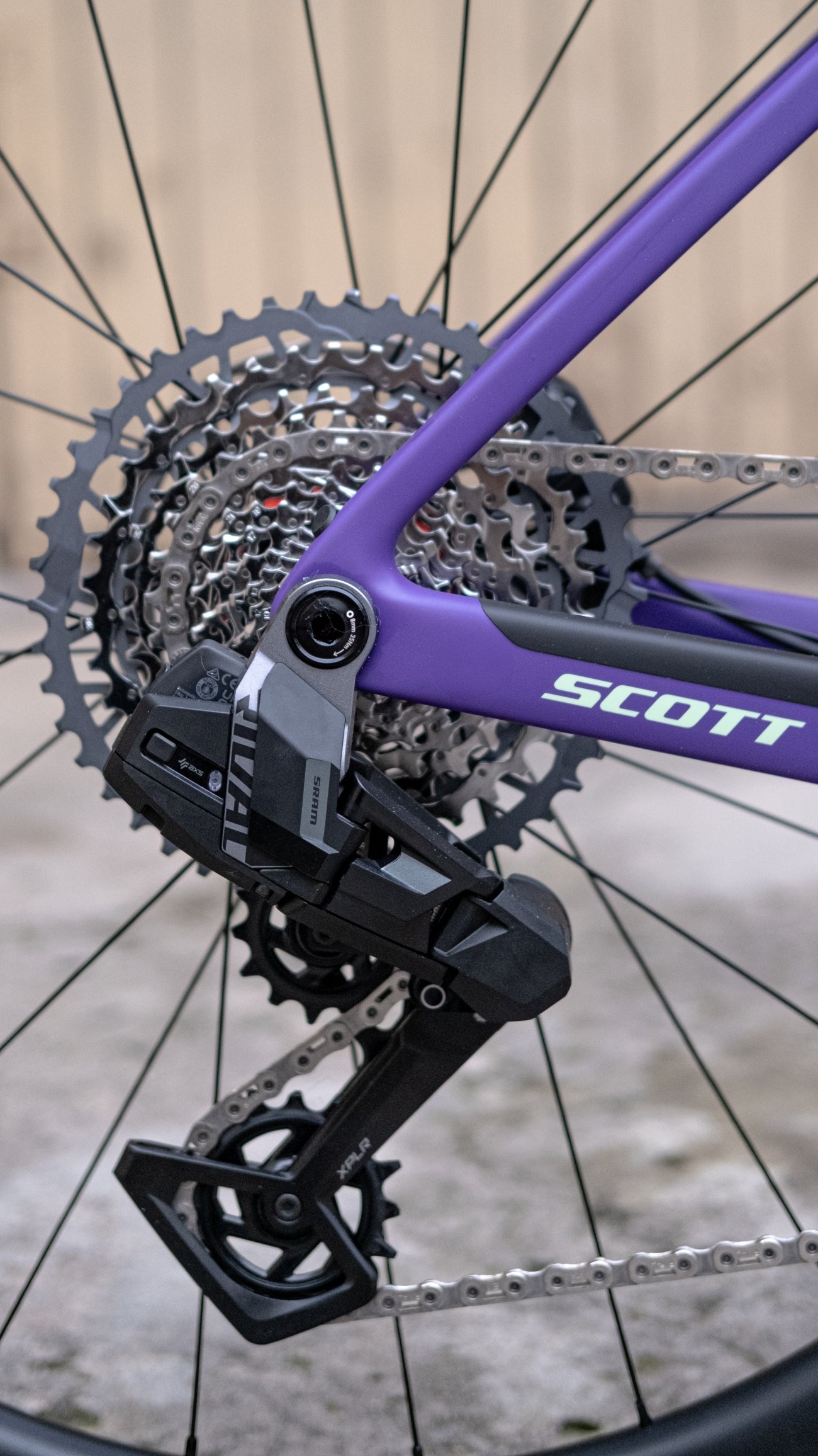 Scott Addict Gravel 20 - Carbon Black / Indigo Purple