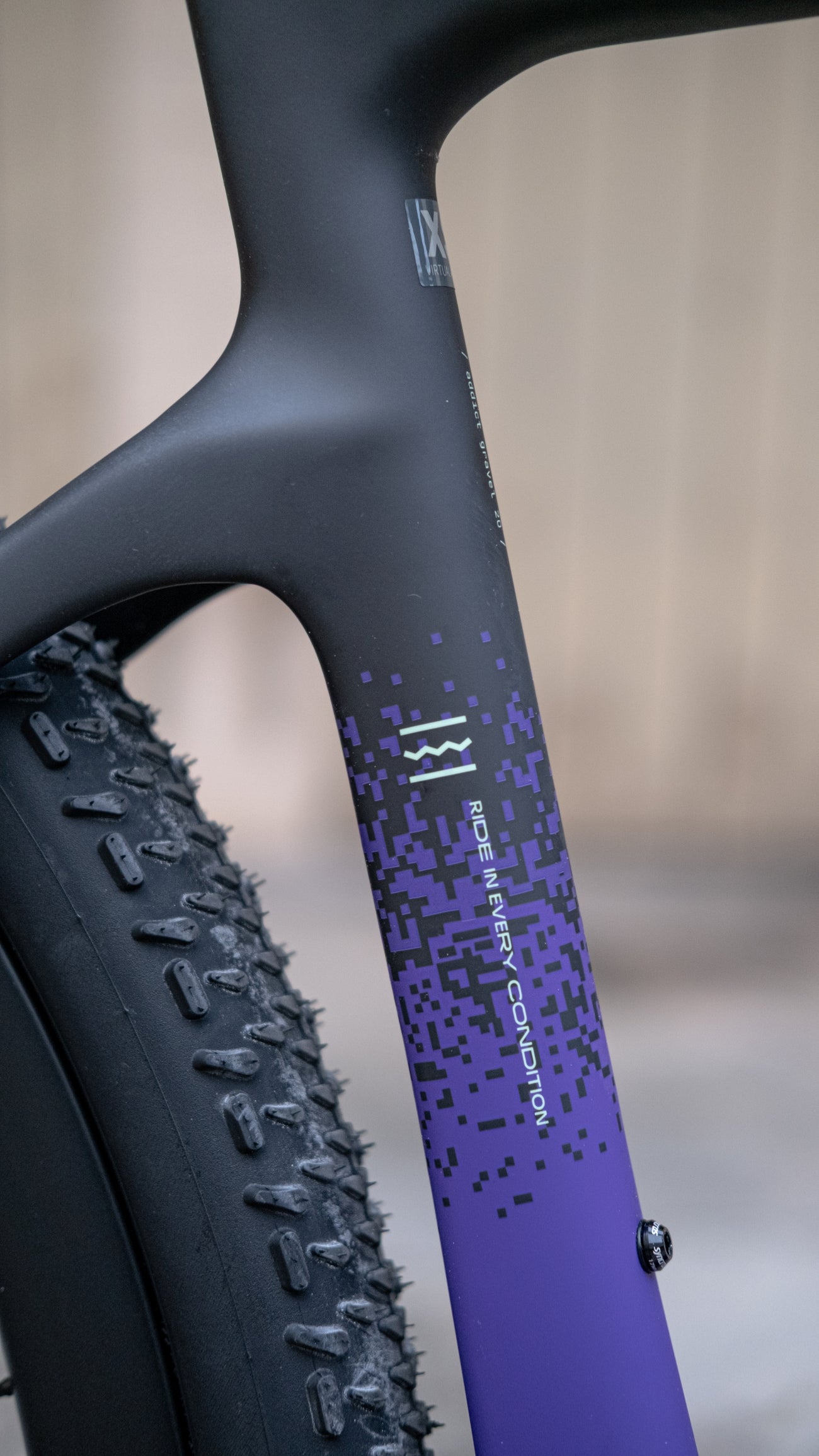 Scott Addict Gravel 20 - Carbon Black / Indigo Purple