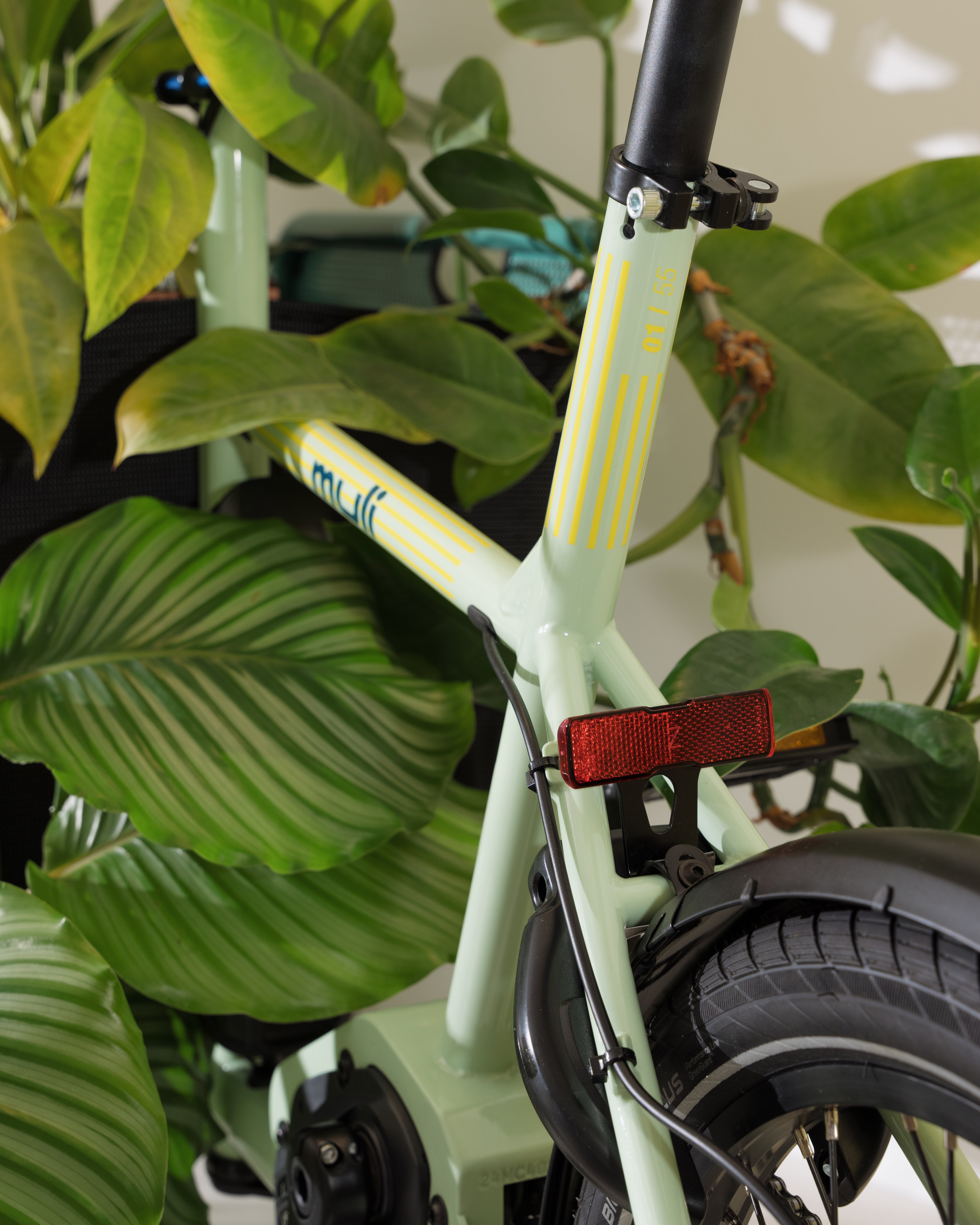 Limited Edition muli cycles x Besau-Marguerre "st" Nexus5 Di2 Nabenschaltung - mint yellow