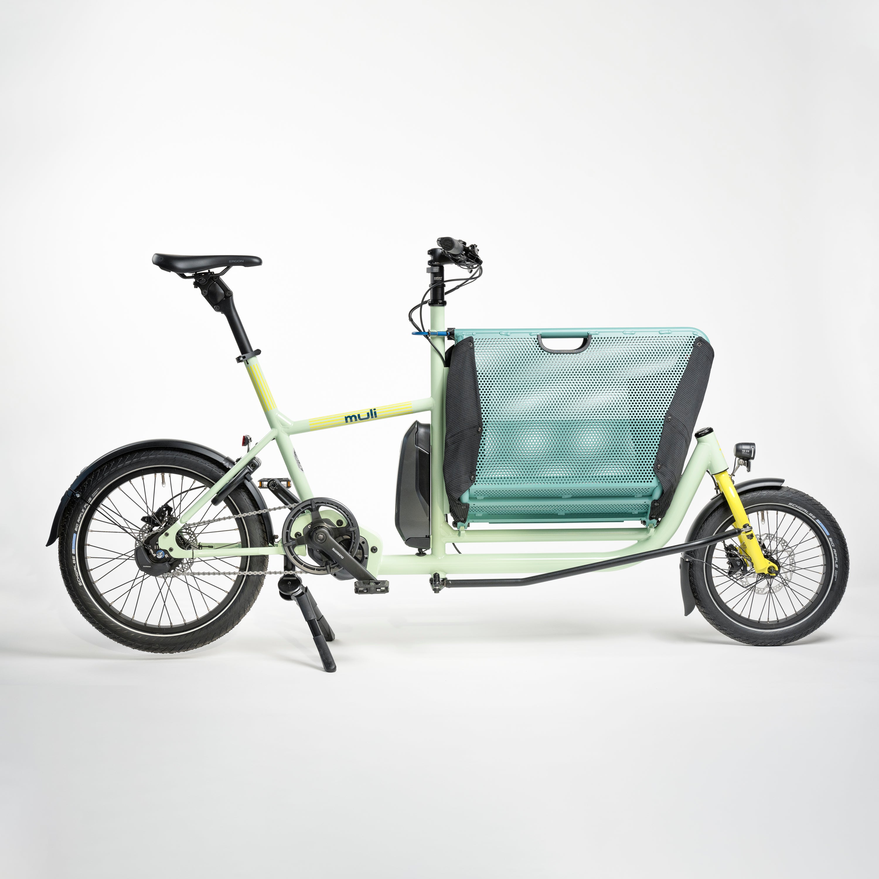 Limited Edition muli cycles x Besau-Marguerre "st" Nexus5 Di2 Nabenschaltung - mint yellow