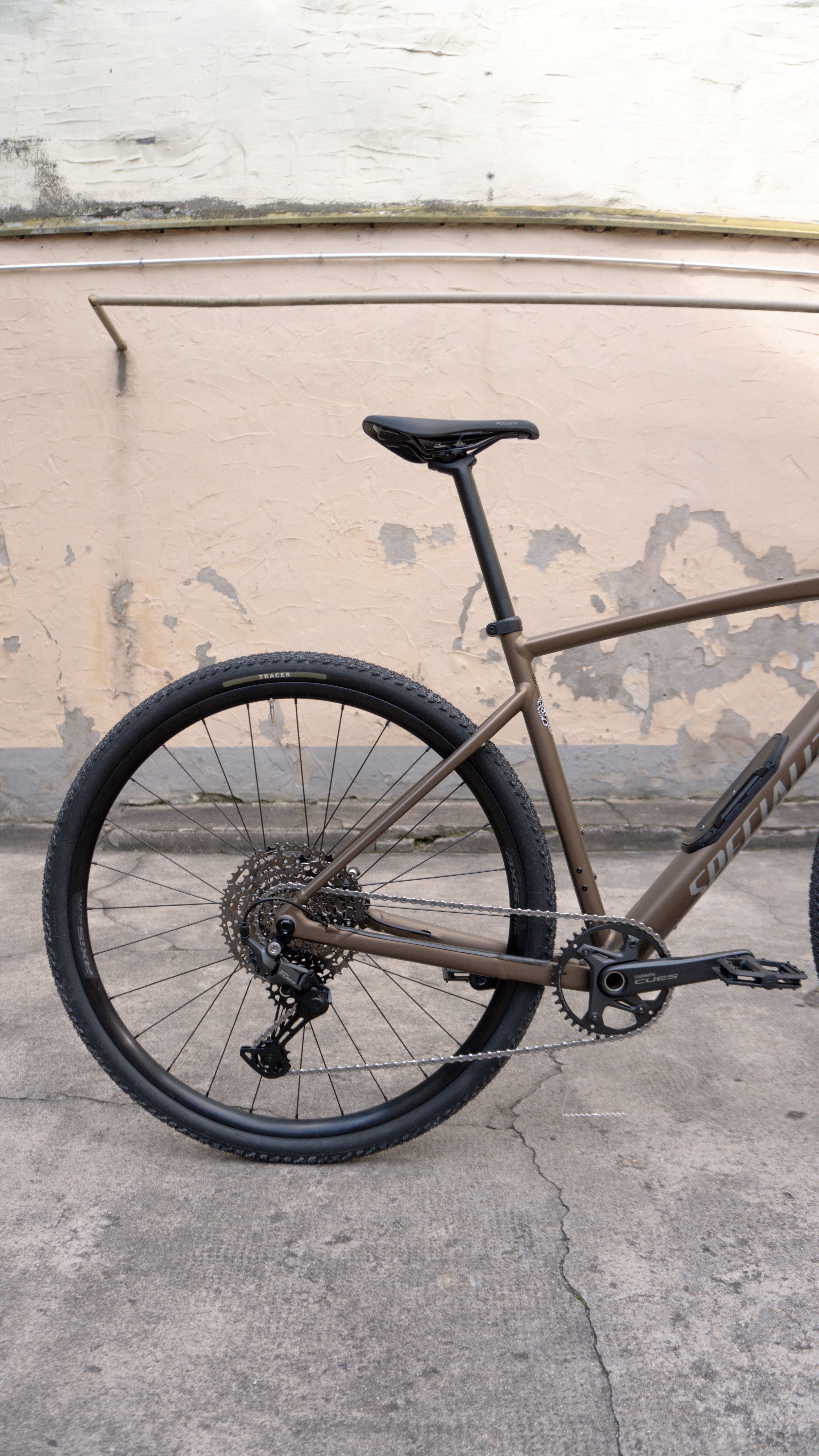 Specialized DIVERGE 4 Sport, Shimano Cues Future Shock - Satin Burnt Gold Metallic