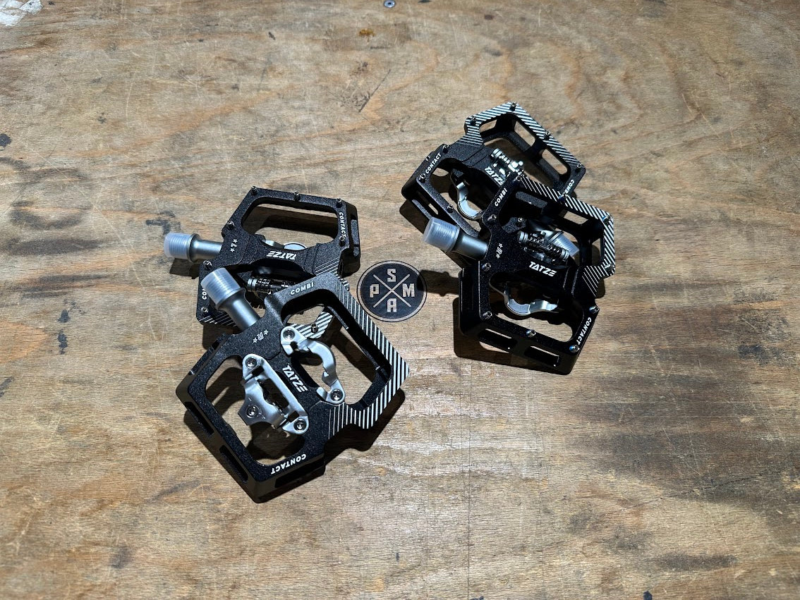 Tatze Contact Combi Klick-Wechsel Pedal - Schwarz