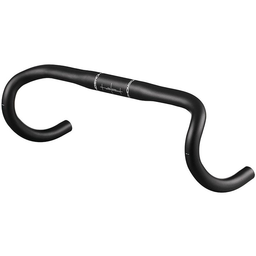 Thomson Road Aero Drop Bar Road Bike Handlebar 420mm, 31.8mm - Black