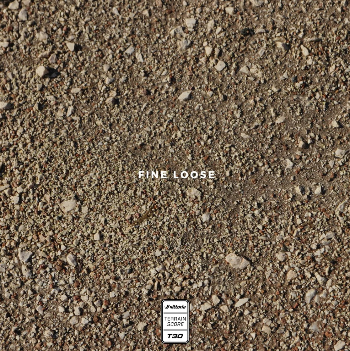 Vittoria Terreno T30 Fine Loose, Gravel Endurance G2.0 TLR - Schwarz/Tan