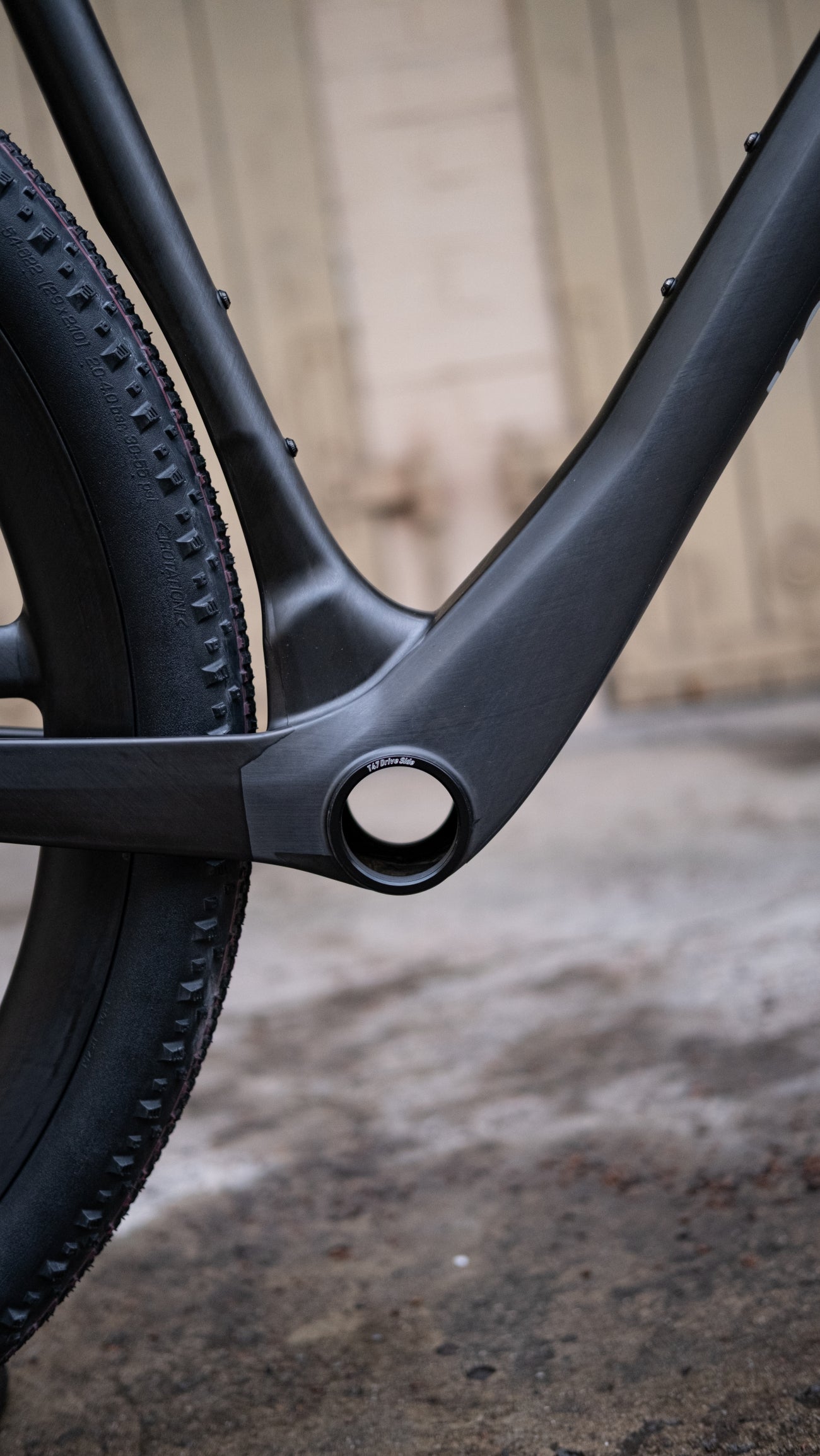 Bike ahead Composites THE SUPERFAST Rahmen-Set - Carbon Raw