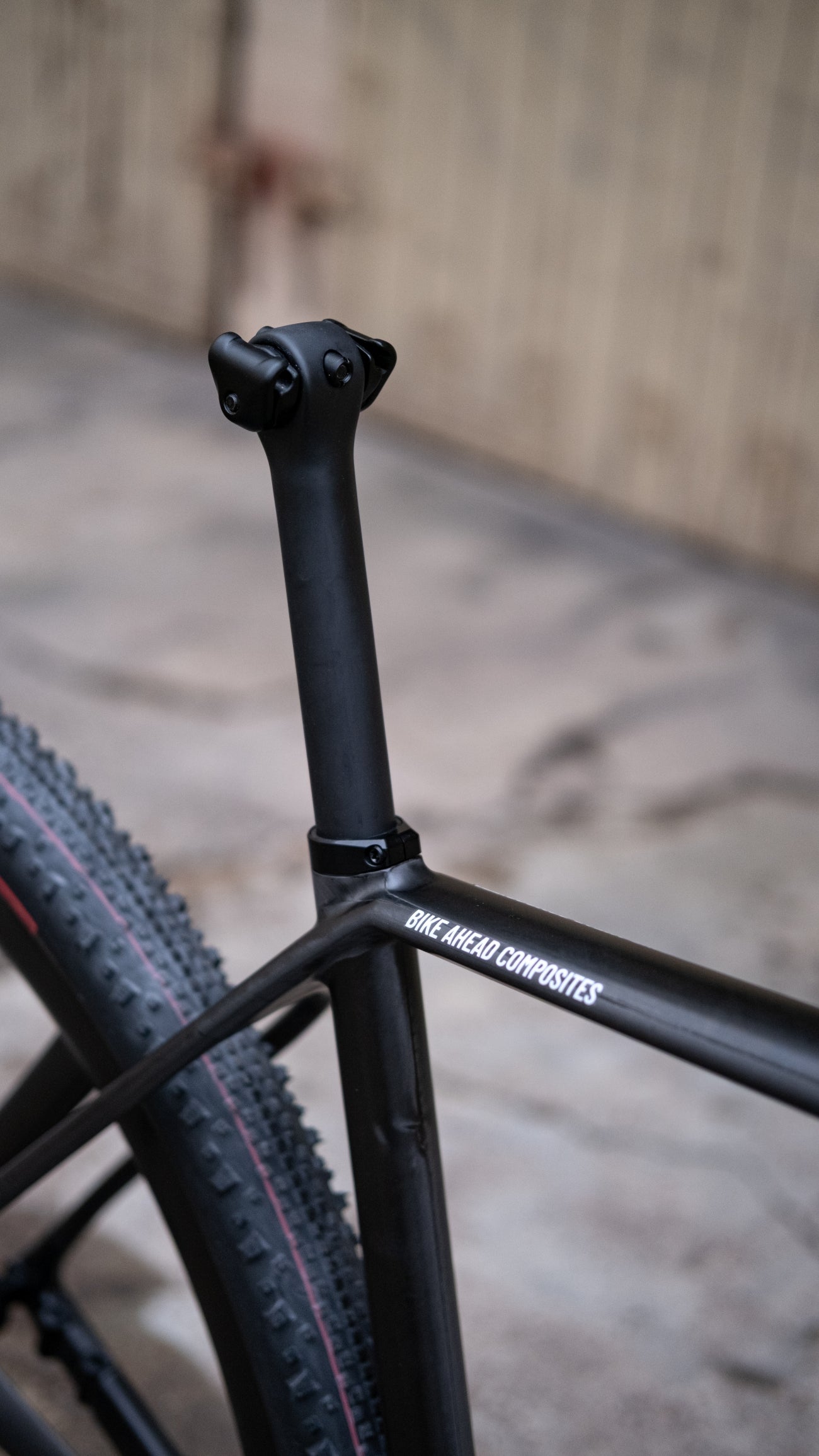Bike ahead Composites THE SUPERFAST Rahmen-Set - Carbon Raw