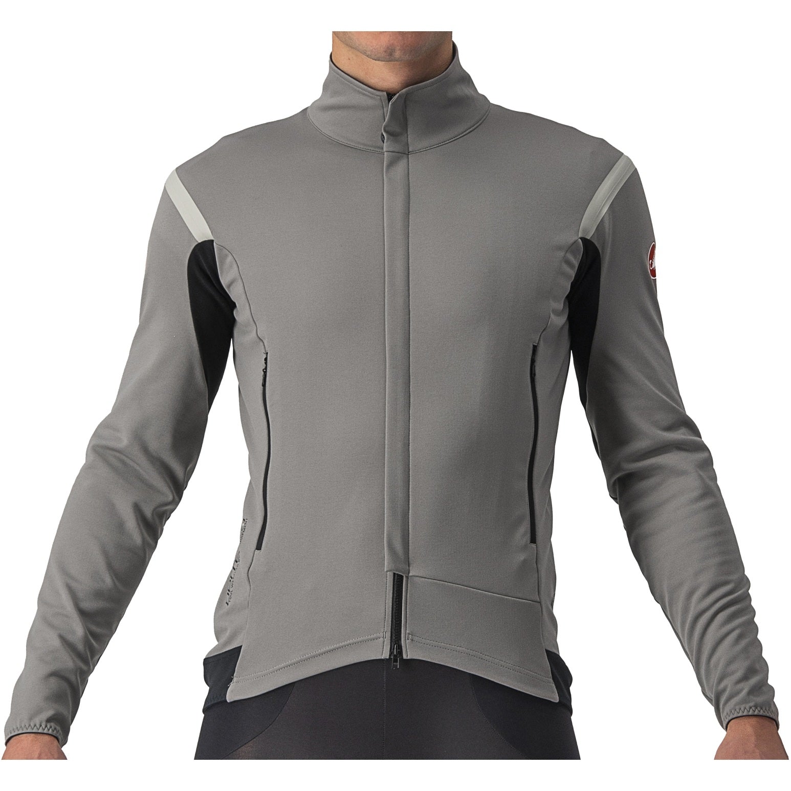 Castelli PERFETTO RoS 2 Winter Jacket - Nickel Gray / Travertine Gray