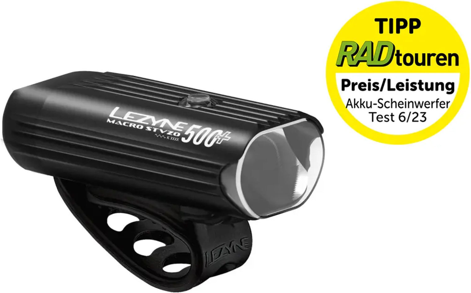 Lezyne Macro STVZO 500+ Front Light - Black