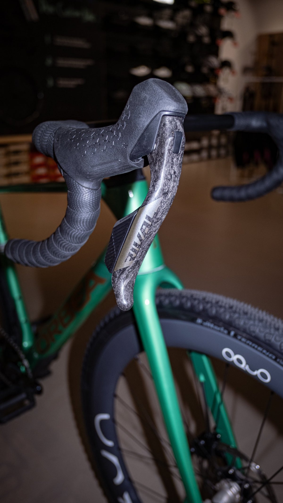Orbea Terra Race M31eLtD Carbon, My-O, Medium - Mintalized / Titan Gold