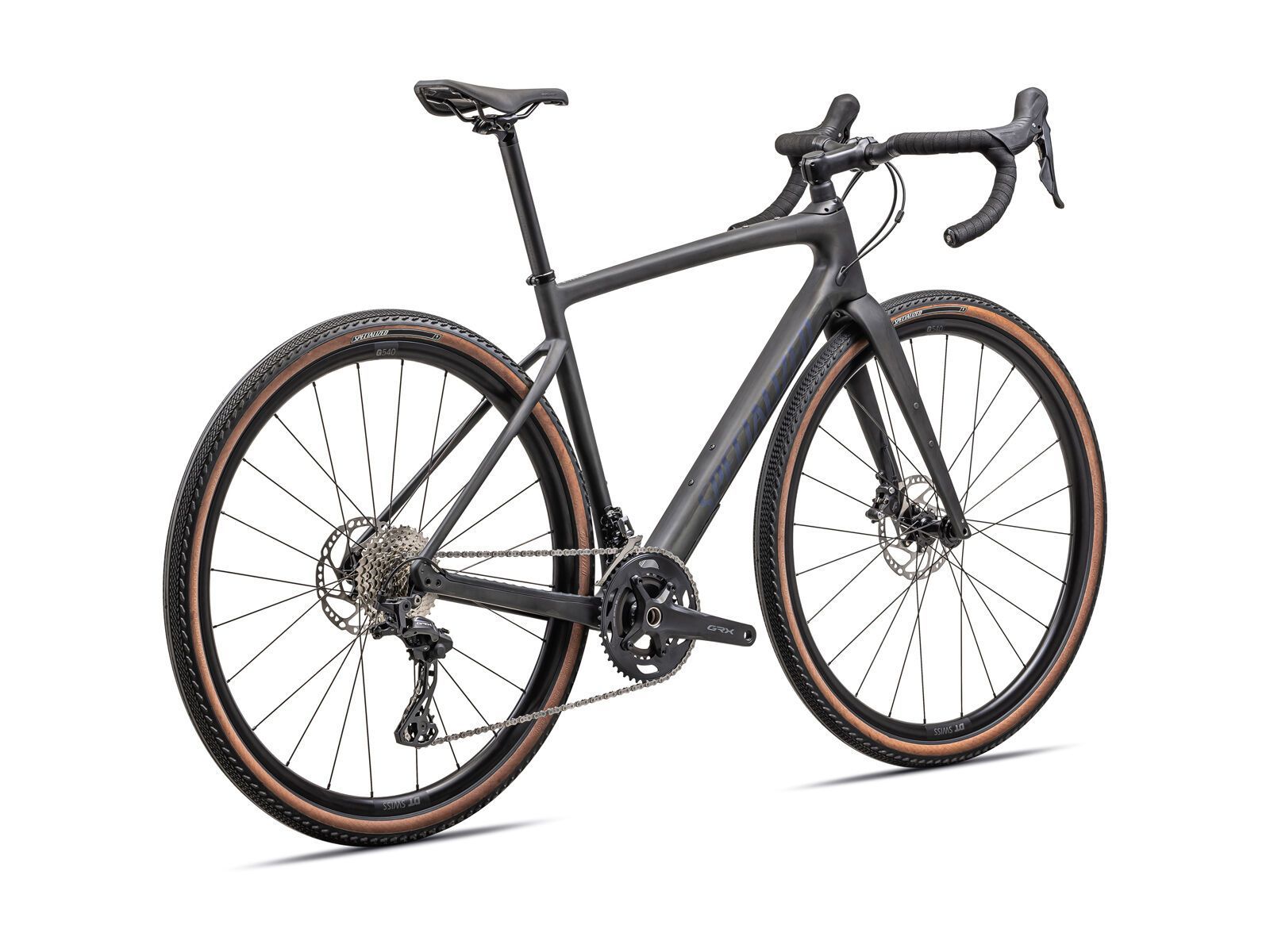Specialized Diverge Sport Carbon, Shimano GRX 2x12 - Satin Carbon / Blue Onyx