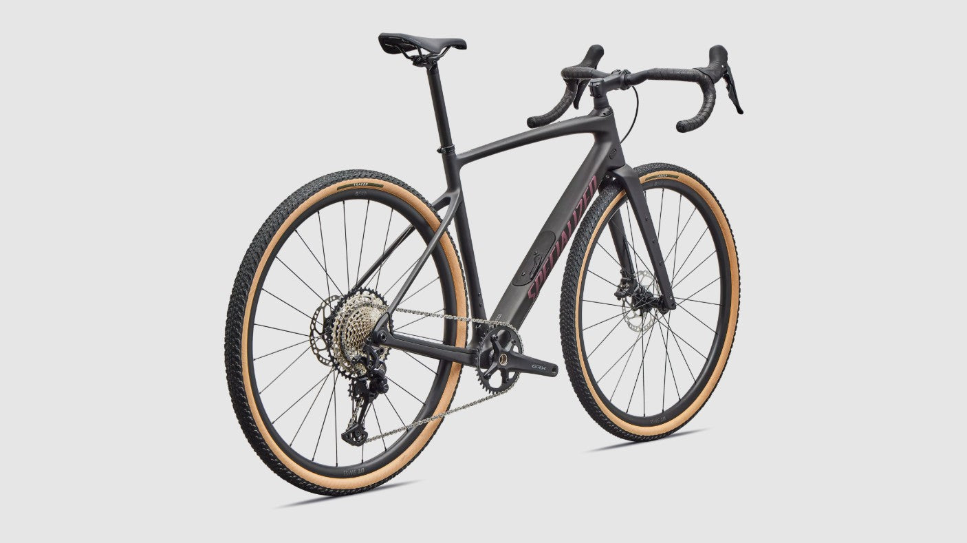 Specialized Diverge 4 Sport Carbon, Shimano GRX 1x12 - Obsidian Metallic / Quartz Metallic