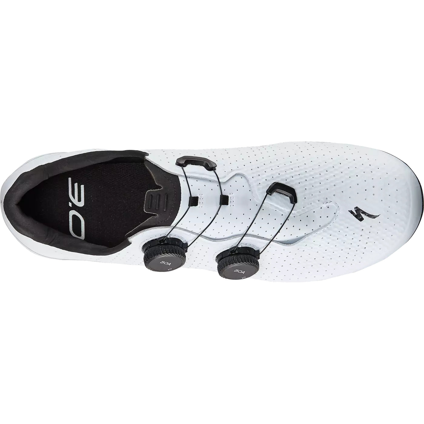 Specialized Torch 3.0 Road Bike Shoes Double BOA - White