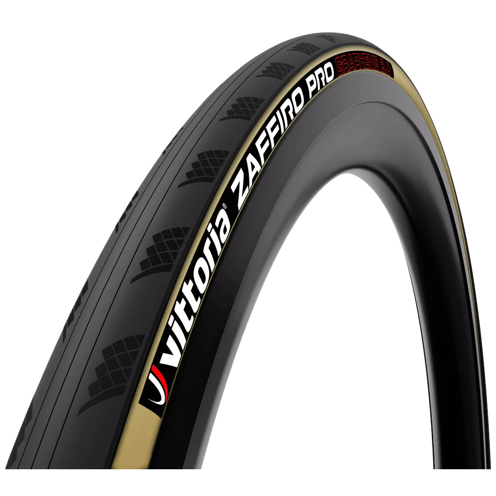 Vittoria Zaffiro Pro V, faltbar, 1C GRAPHENE2.0, 700x25c - Schwarz/Tan Wall