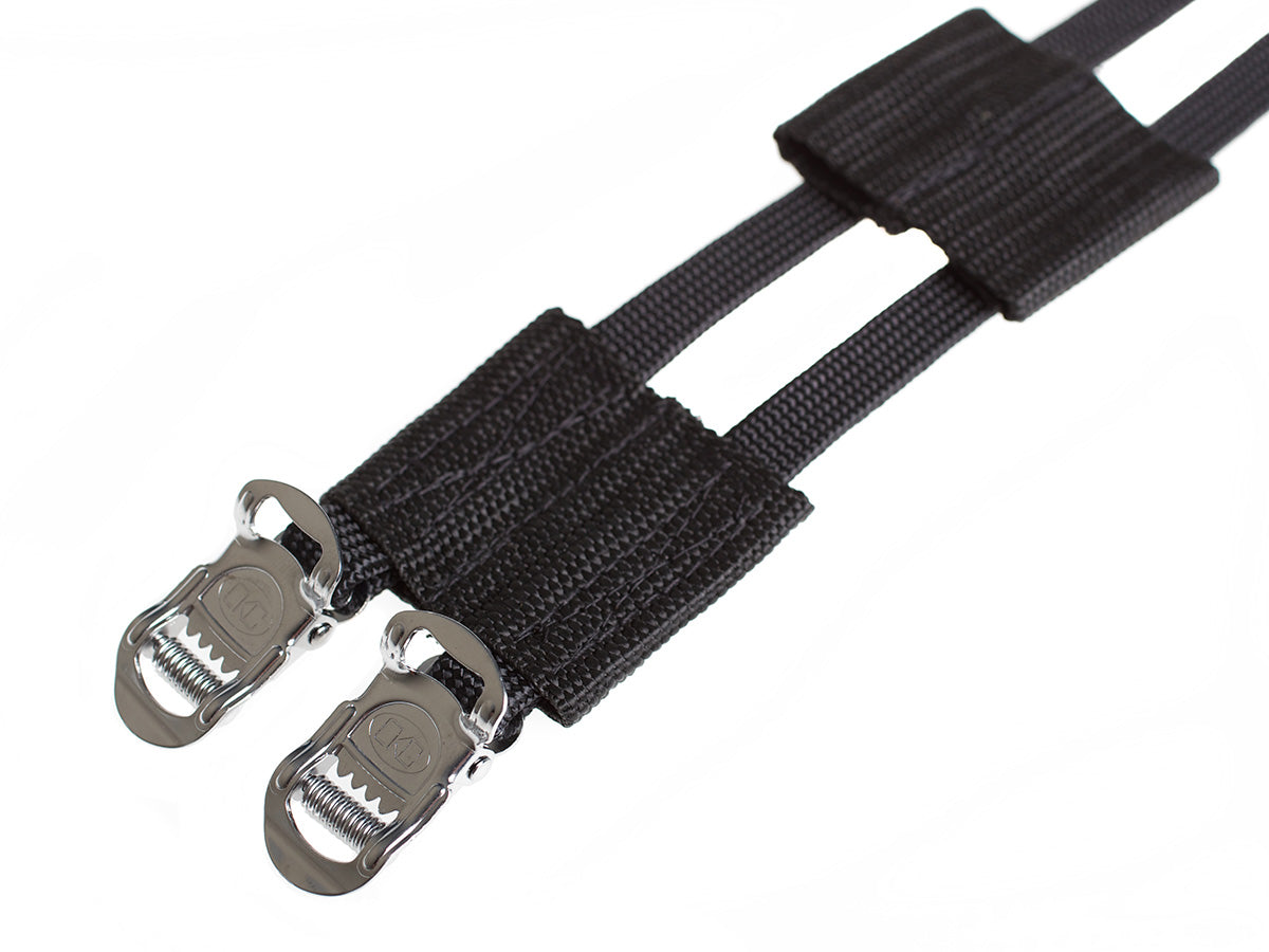 BLB Doppel-Pedalriemen Double-Strap Nylon