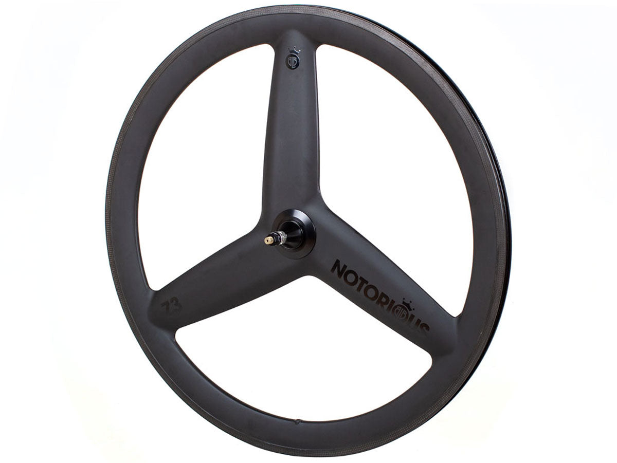 BLB Notorious Z3 Voll-Carbon Tri-Spoke - Hinterrad