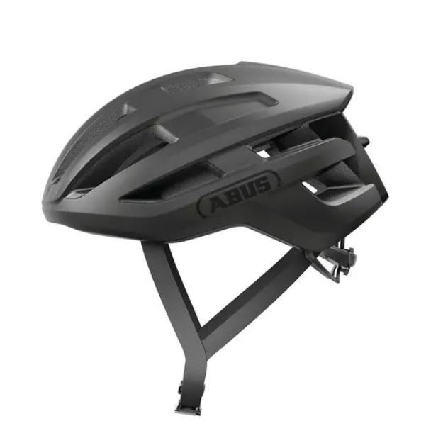 ABUS POWERDOME Helm, Shiny Black