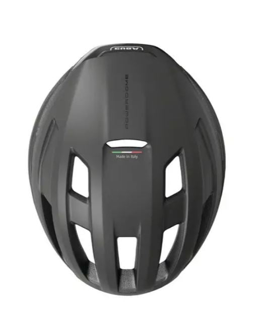 ABUS POWERDOME Helm, Shiny Black