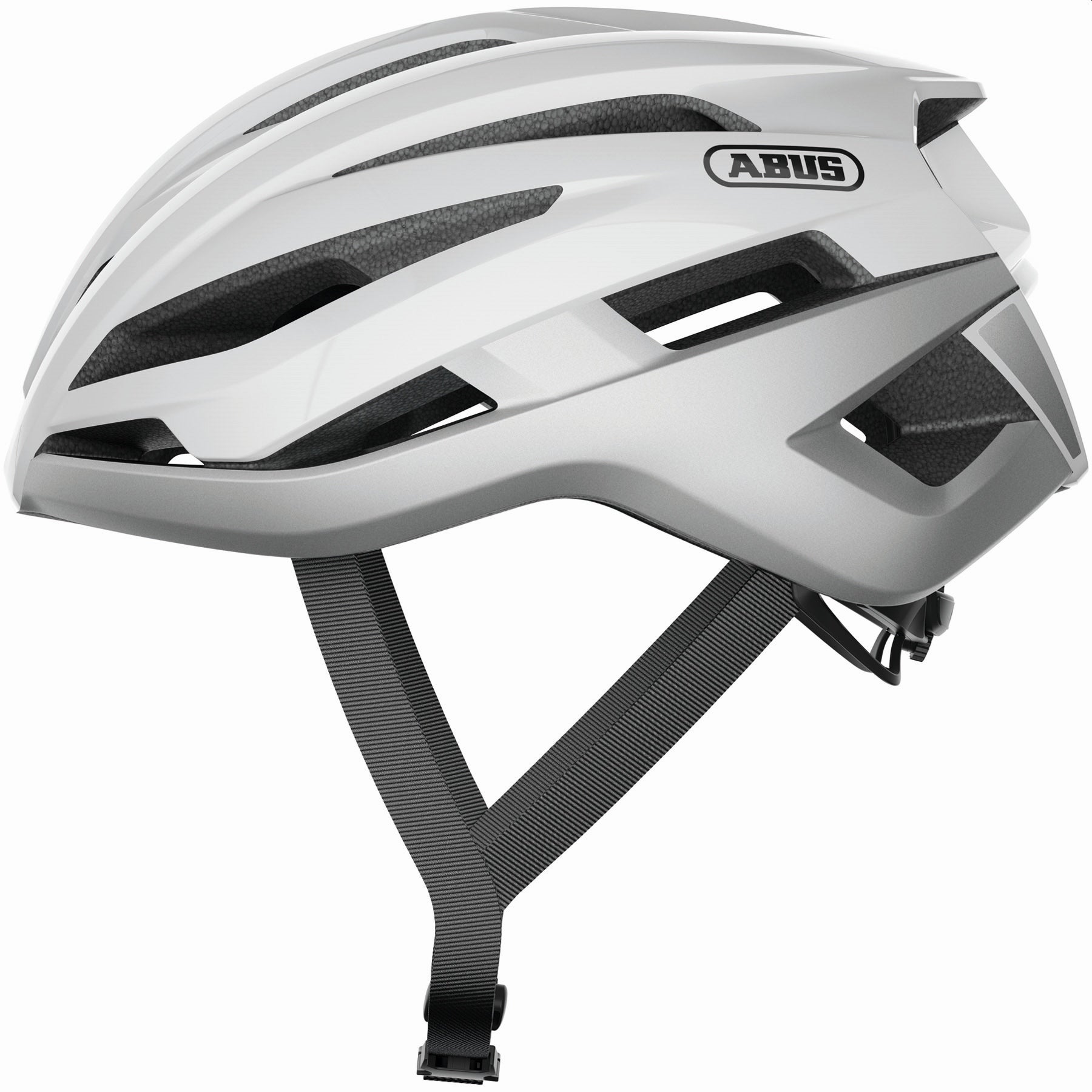 ABUS Aventor Fahrradhelm - Polar White