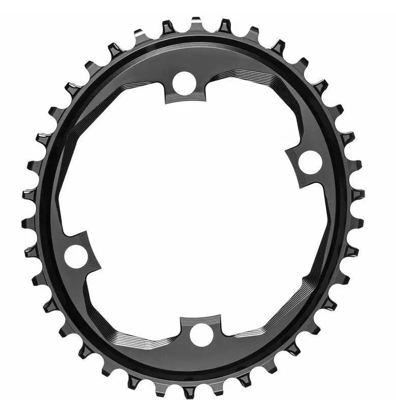 absoluteBLACK SRAM APEX1 oval, Narrow/Wide Kettenblatt - Schwarz