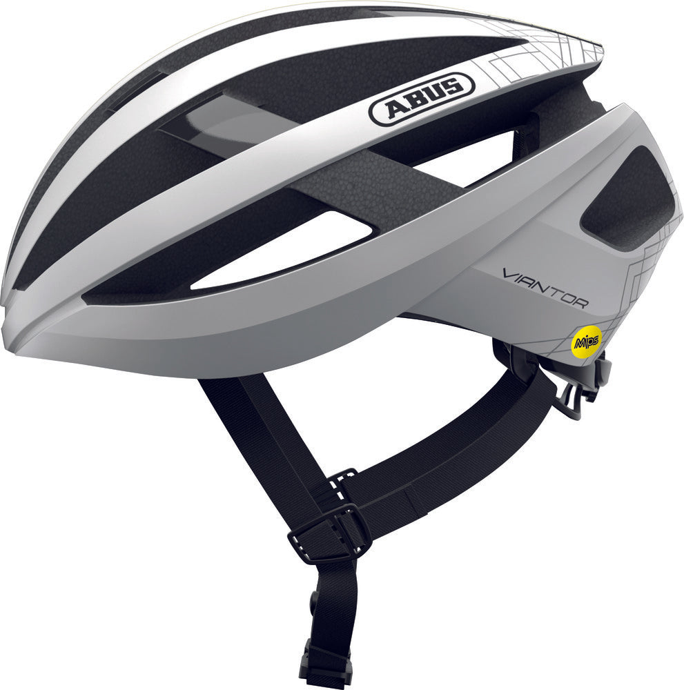 ABUS Viantor Fahrradhelm - Polar White