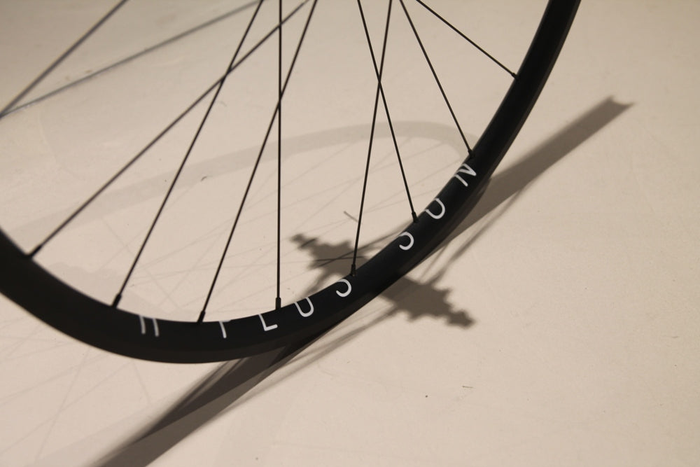 H+Son Archetype x MACK HUBS Low Flange Hinterrad Schwarz 24Loch