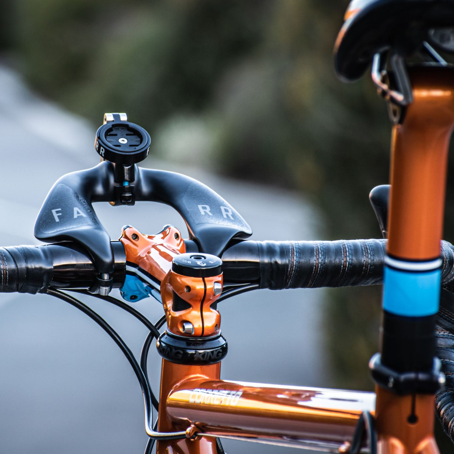 RIDE FARR GPS Mount für Carbon Bolt-On Extensions