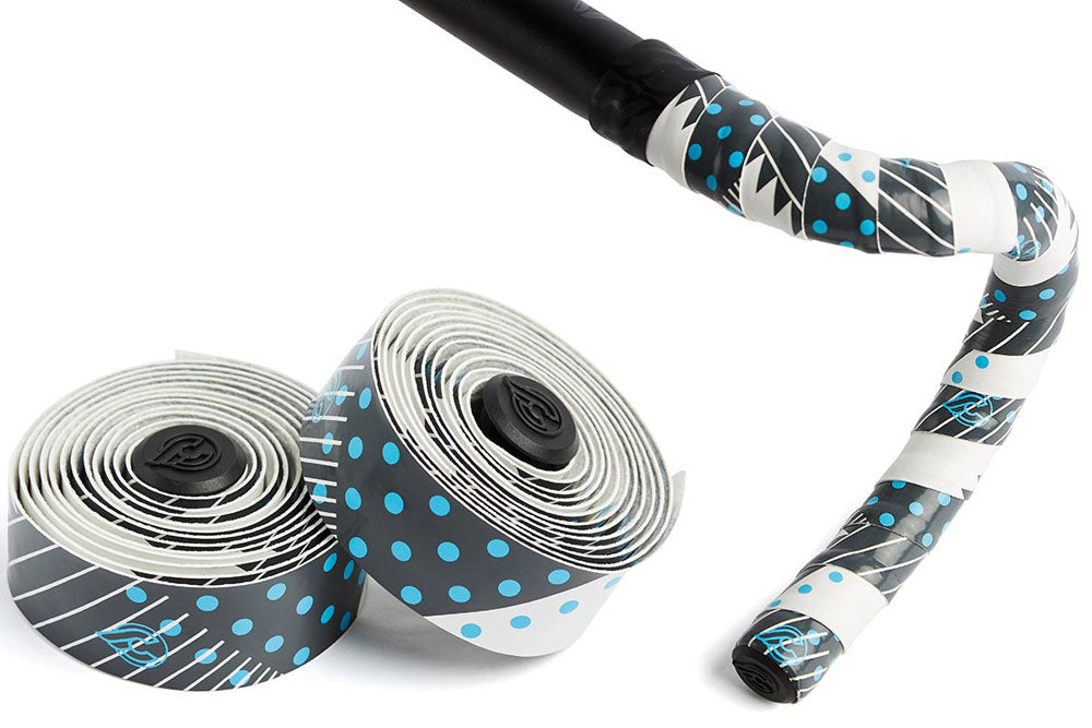 Cinelli Fantasy Volee Lenkerband Schwarz/Weiß/Blau