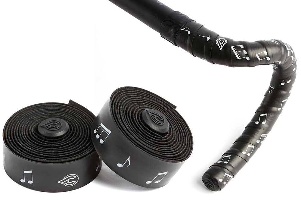 cinelli lenkerband schwarz Cinelli Music Volee Lenkerband Schwarz/Weiß