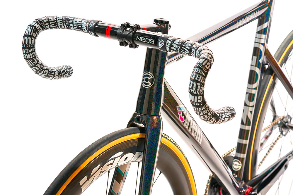 Cinelli Vigorelli Track Rahmenset 2022 Grey / Metallic Flakes