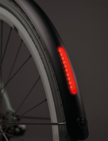 Curana C-Lite Schutzblech-Set mit integriertem Rücklicht - Schwarz