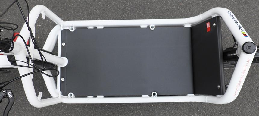 Fahrer Bullitt Deck - Ladeflächenplane / Schwarz