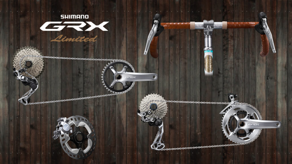 Shimano GRX LIMITED RX810 1x11 Gruppe - silver polished