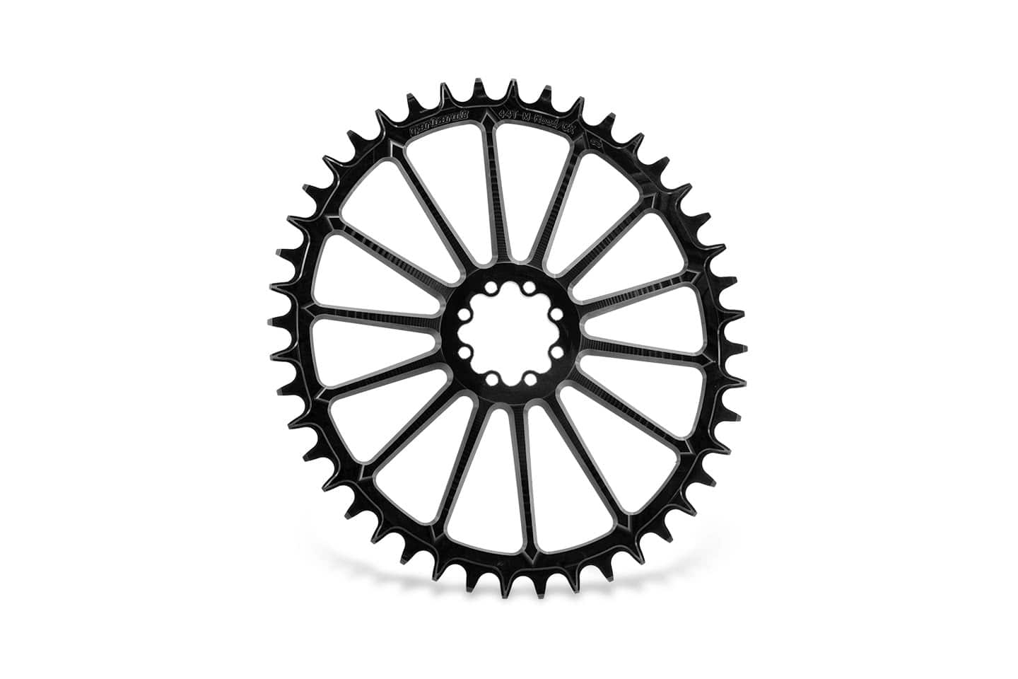 Garbaruk AXS Road/CX Kettenblatt Oval - Schwarz
