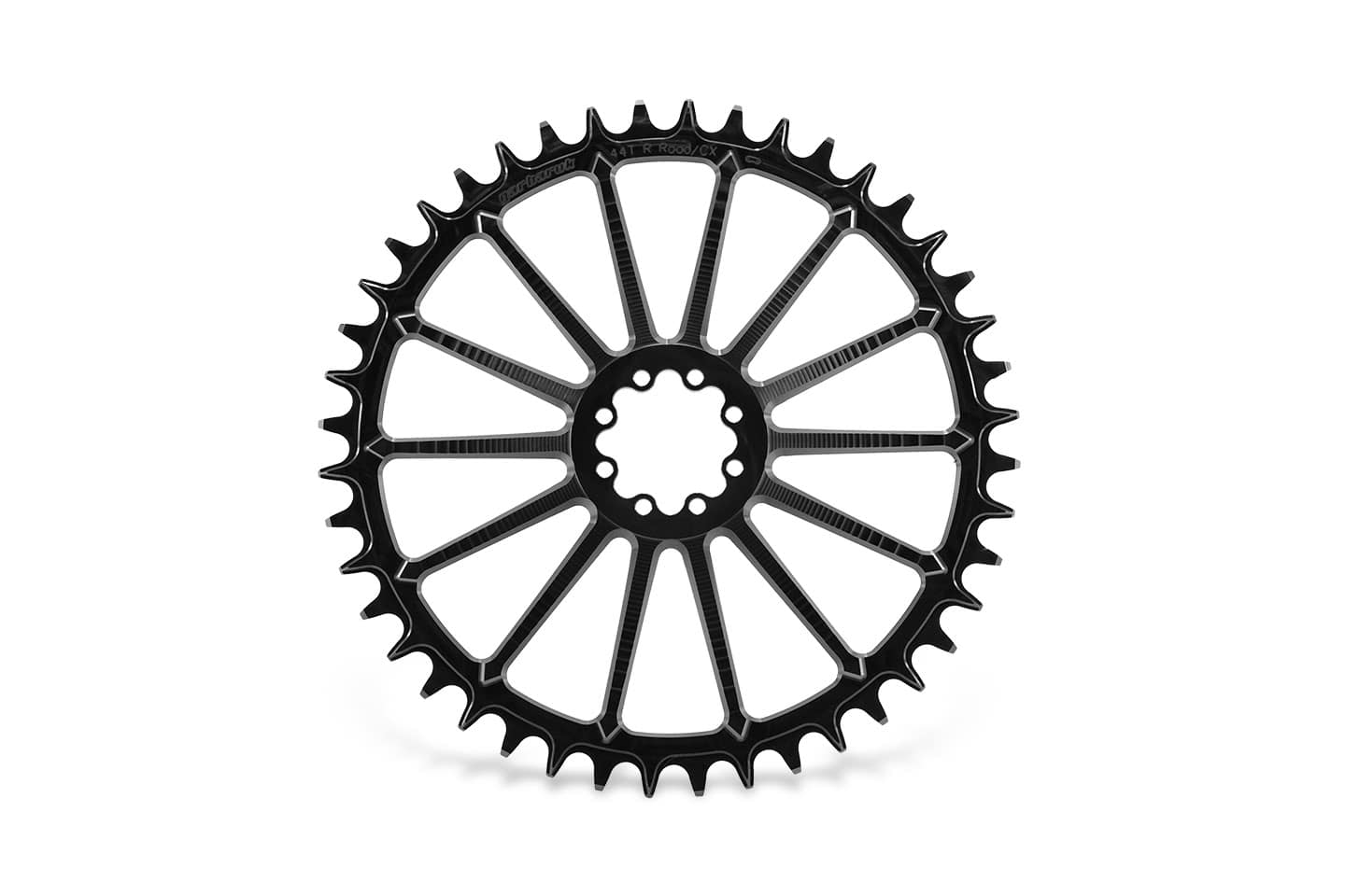Garbaruk AXS Road/CX Kettenblatt Rund - Schwarz