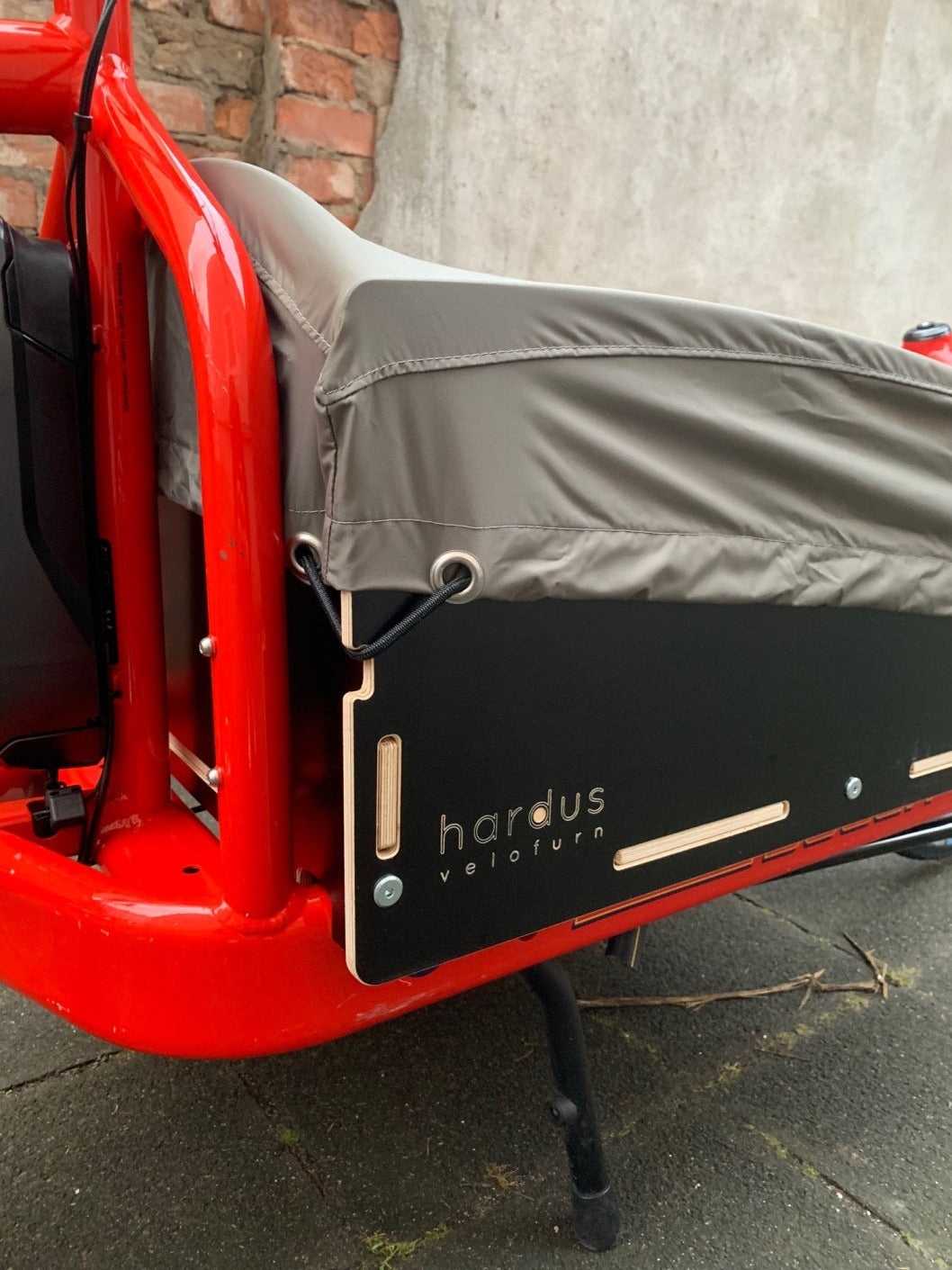 Hardus velofurn Bullitt Box - Persenning/Abdeckung Medium